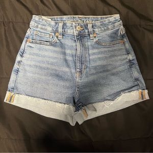 AE Stretch Denim Mom Shorts